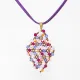 Symphony - Terence Rhombus M-Purple Suedine - 1